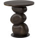 Paplo 21 X 19 inch Medium Brown End Table